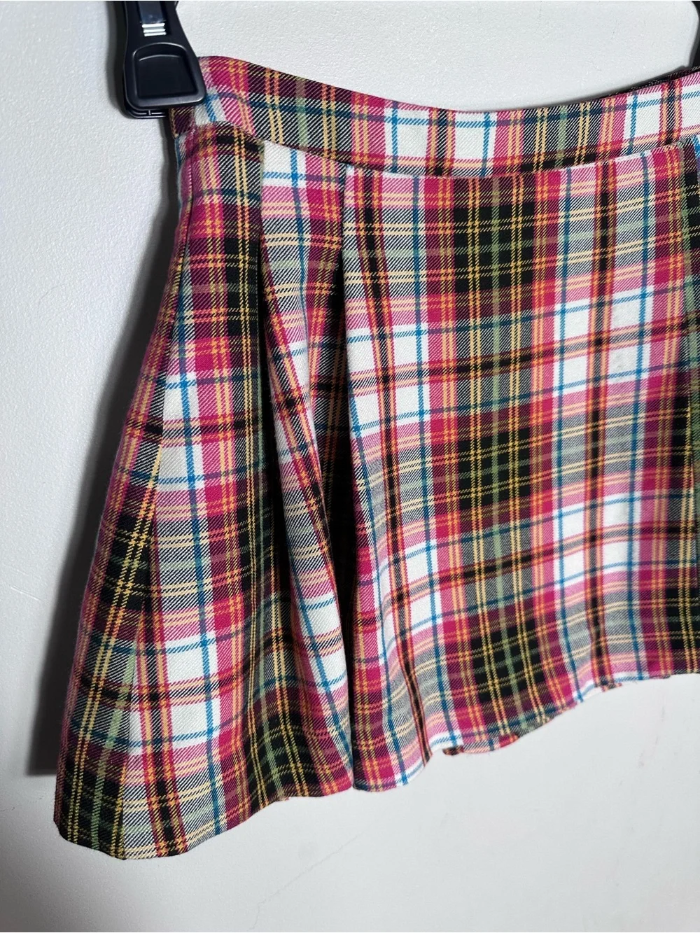 Zara Multi Plaid Pleated Skirt - Kids